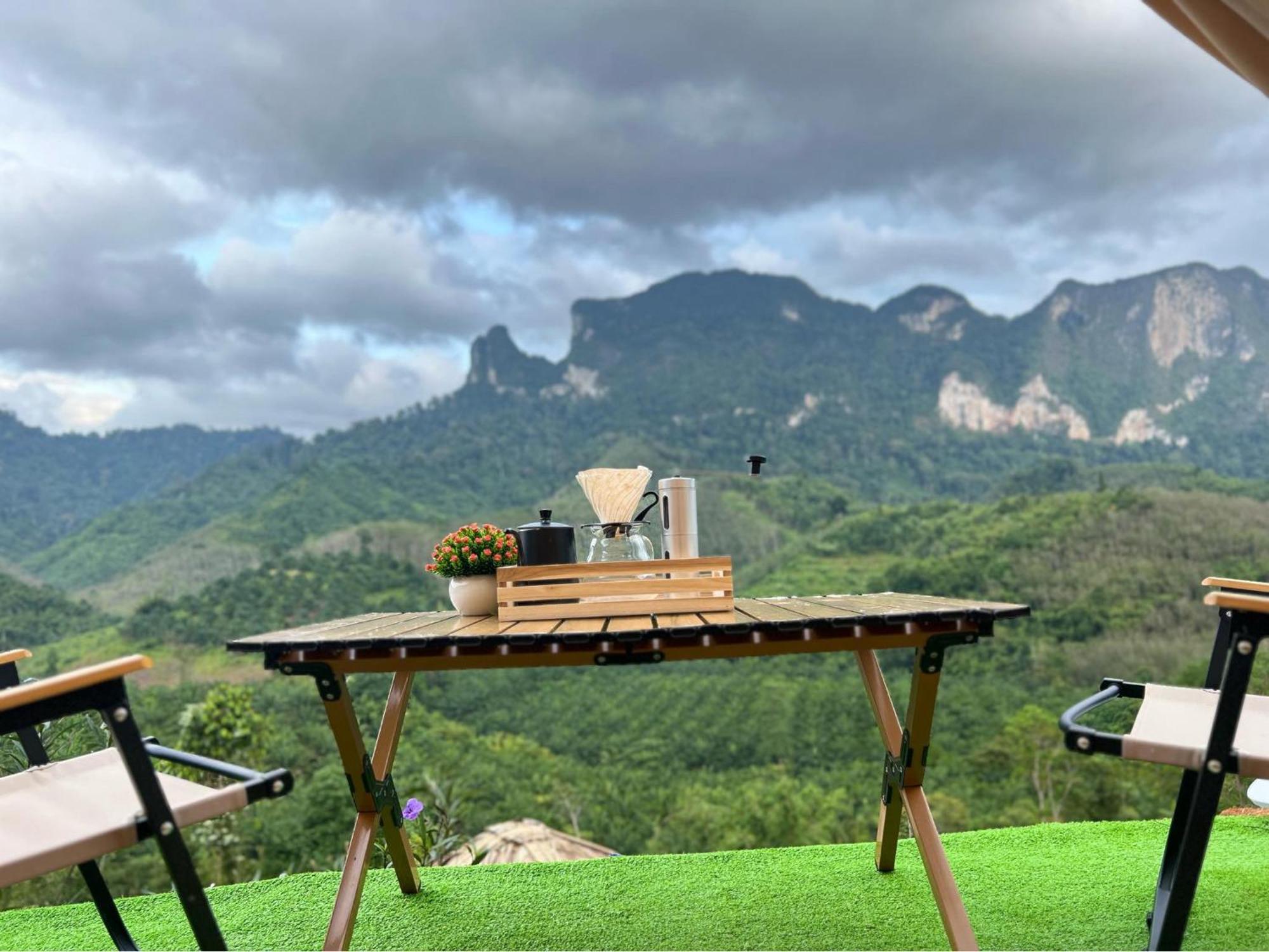 Camping Phutajoy Khaosok แคมป์ปิ้งภูตาจ้อยเขาศก Ban Thung Lang Tham Ngoại thất bức ảnh